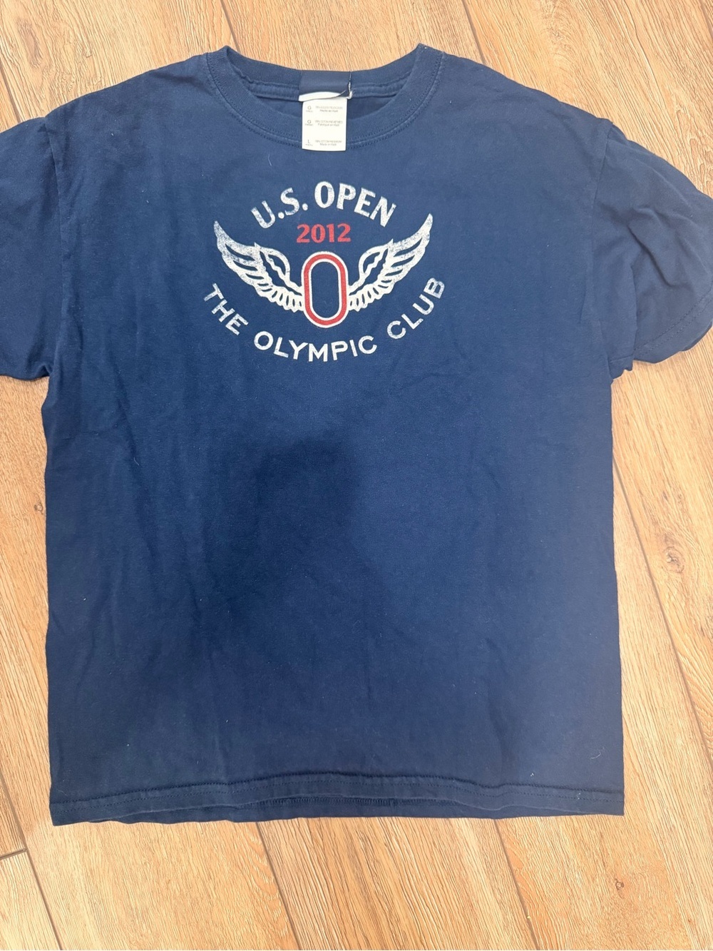 Navy U.S. Open 2012 Kids Short Sleeve Tee 0231